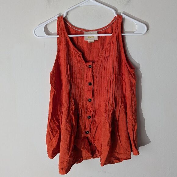 Maeve Anthropologie Saona Swing Tank Women's Size 0 - Picture 3 of 8
